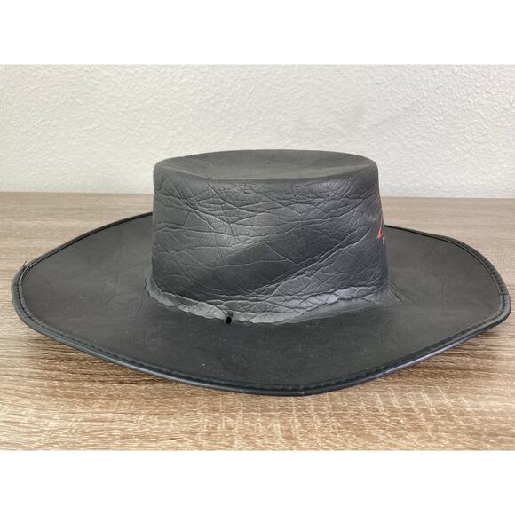 Vintage Zorro Kids Costume Hat Black One Size Adventure Party - Picture 5 of 7